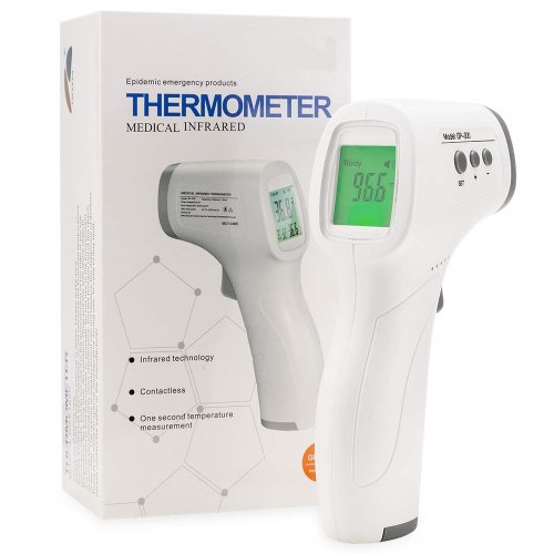 Infrared Forehead Thermometer Ψηφιακό Ιατρικό Θερμόμετρο Υπερύθρων Χειρός Ανέπαφης Μέτρησης για Μέτωπο GP-300